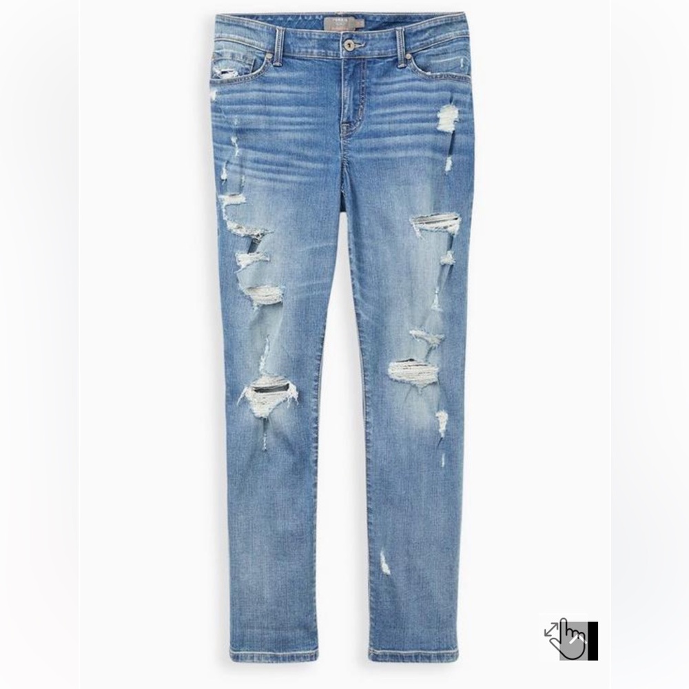 Torrid Boyfriend Straight Vintage Stretch Jean
